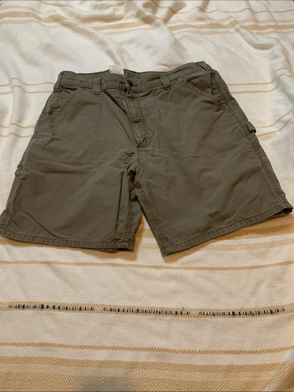 Carhartt Carpenter Work Shorts Size 36